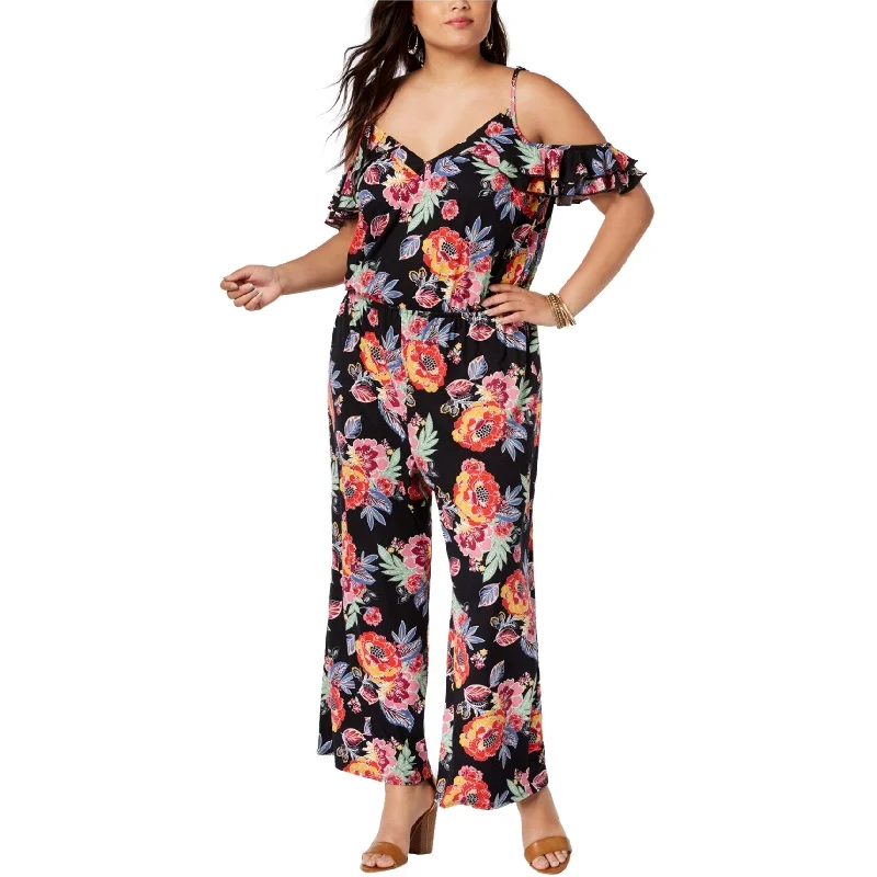 Leisure Sports Love Squared Womens Jersey Jumpsuit, Multicoloured, 1X