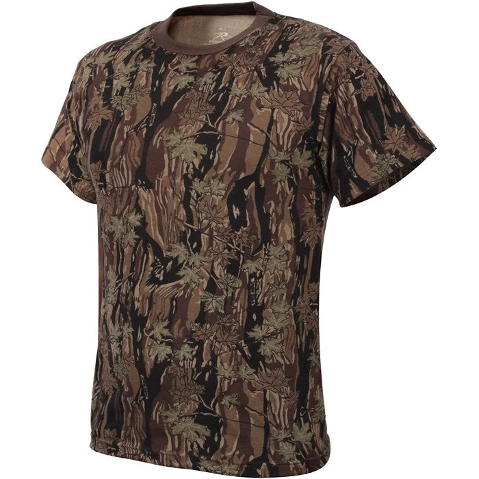 Classic Design Smokey Branch Camouflage - Military T-Shirt