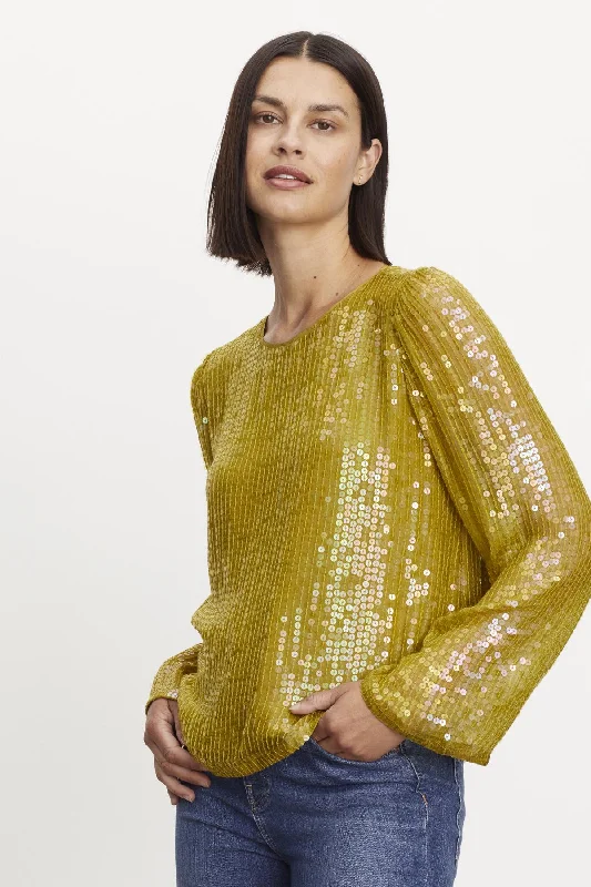 Fashion Classic EVIE SEQUIN TOP