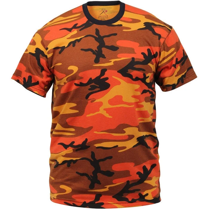 Fresh Wear Savage Orange Camouflage - Military T-Shirt