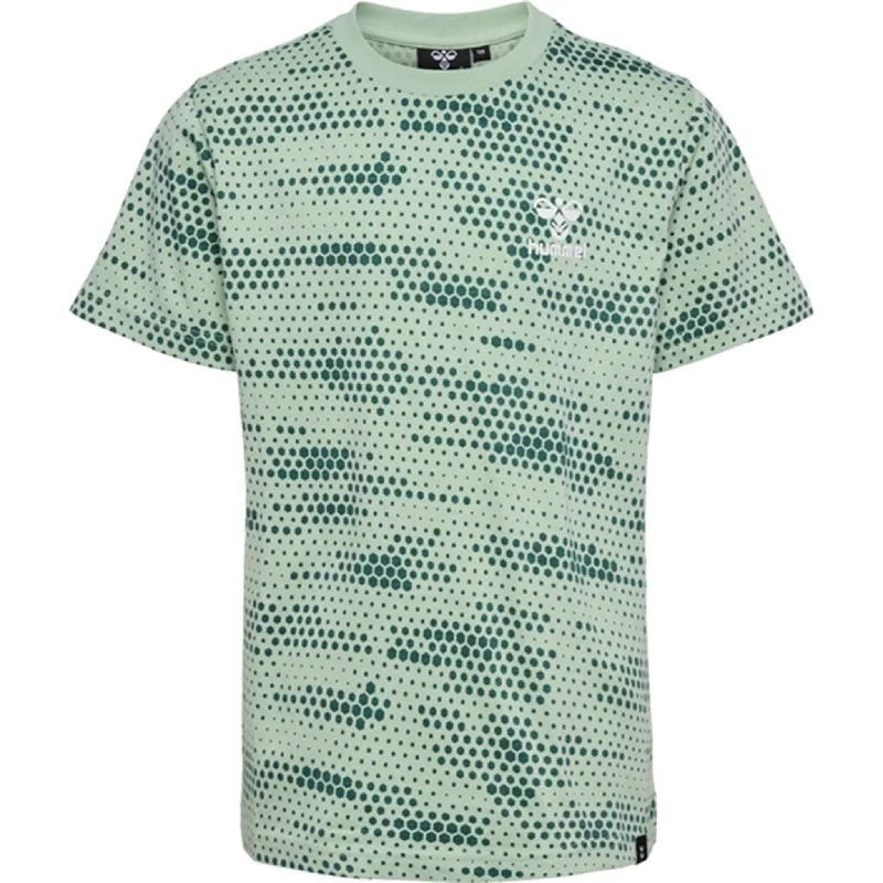 Romantic And Fresh Hummel Silt Green Colton T-shirt S/S