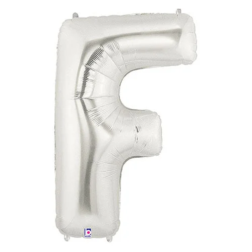 Leisure And Entertainment 40 inch LETTER F - SILVER MEGALOON