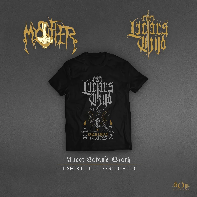 Fashion Wear Lucifer's Child "Under Satan's Wrath" Limited Edition T-Shirt