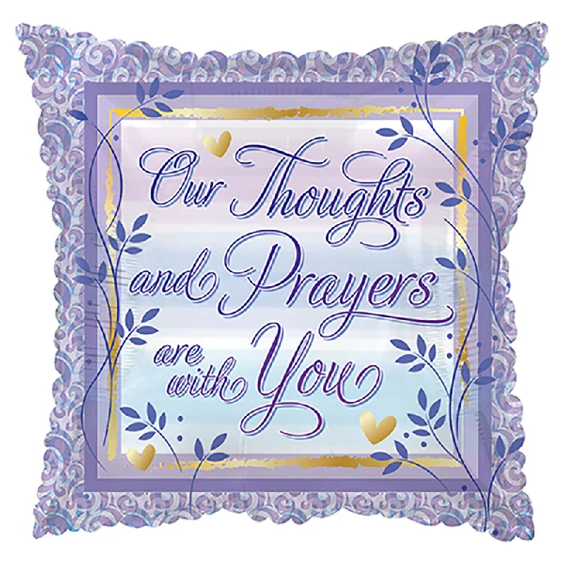 Cool Style 17 inch THOUGHTS & PRAYERS