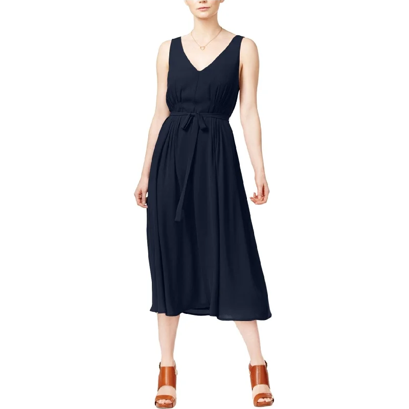 Cute Style Maison Jules Womens Belted Fit & Flare Dress