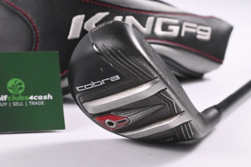 Comfortable down Cobra King F9 #4 Hybrid / 21 Degree / Stiff Flex Atmos Black 7 Shaft
