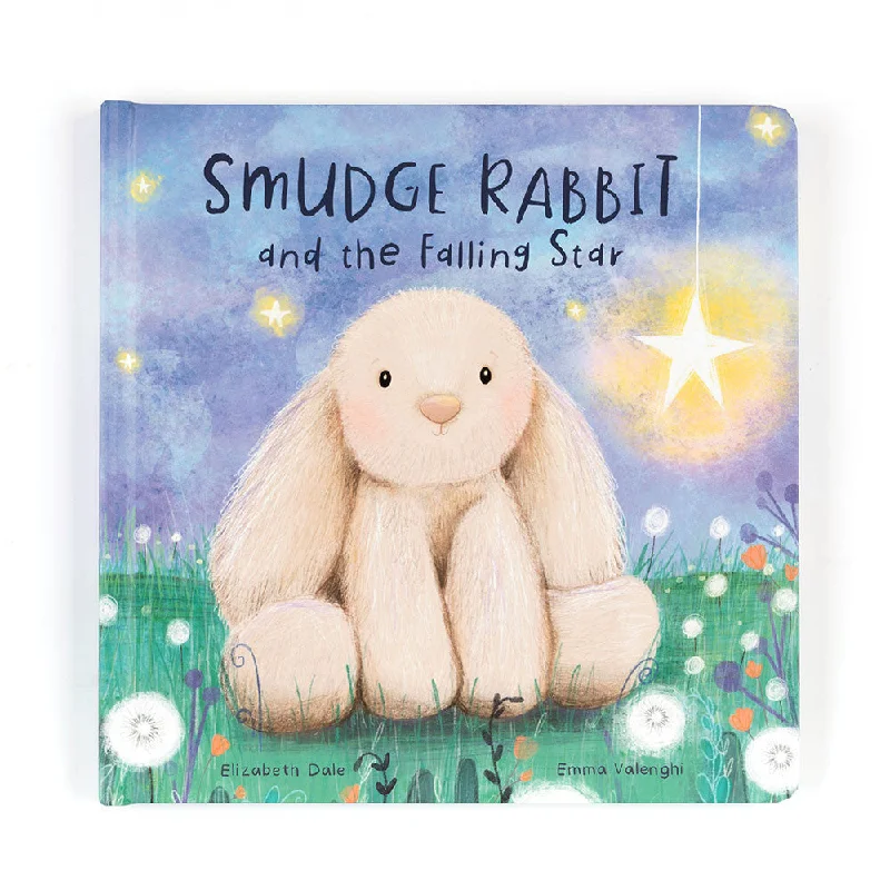 Retro Woolen Jacket Jellycat Smudge Rabbit And The Falling Star Book