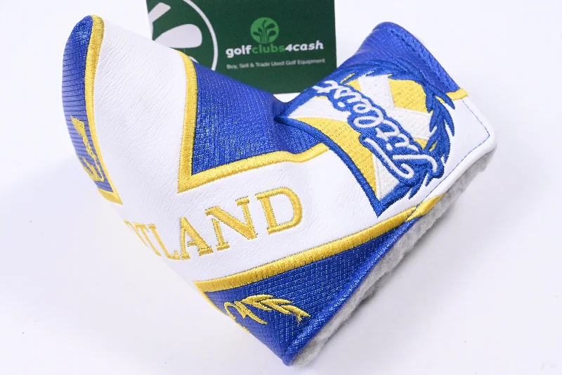 Noble And Elegant Scotty Cameron 2015 Scottish Flag Putter Headcover / Blade