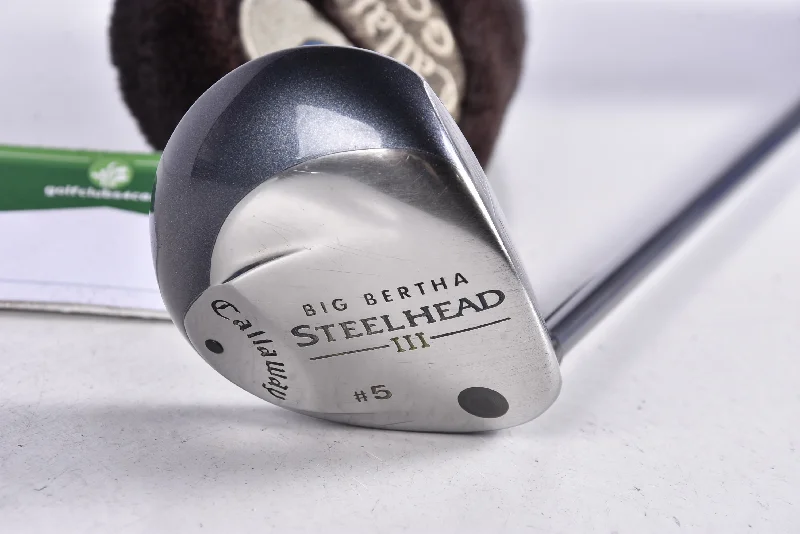 Street Sports Style Callaway Steelhead III #5 Wood / 18 Degree / Firm Flex Callaway System III Shaft