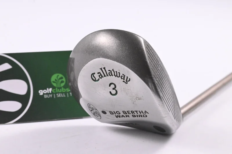 Body Design Ladies Callaway Big Bertha Warbird #3 Wood / 15 Degree / Ladies Flex Callaway Body Design Ladies Callaway Big Bertha Warbird #3 Wood / 15 Degree / Ladies Flex Callaway