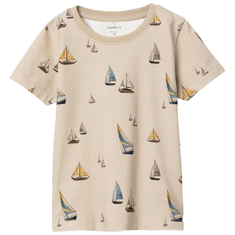 Classic And Versatile Name it White Pepper Heyan T-Shirt