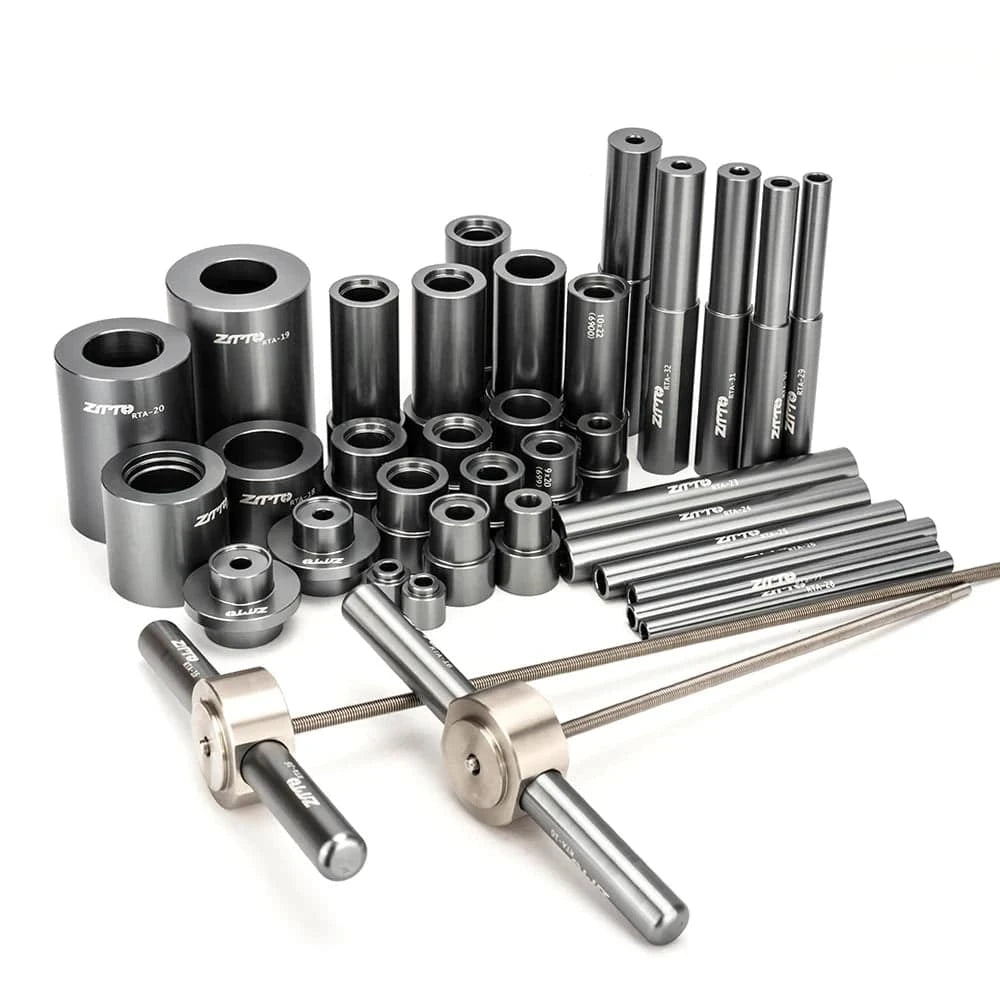 Personalized Series 1 Set Bike Hub Bearing Install and Remove Tool Bicycle Bottom Bracket Press Kit Portable Maintenance Tools and Equipment