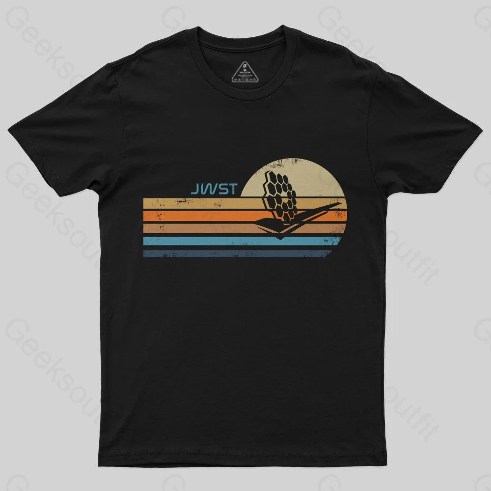 Simple Design Retro JWST James Webb space telescope T-Shirt