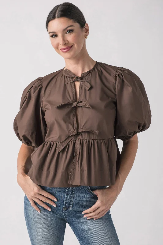 Sports Trend Olivaceous Alice Top