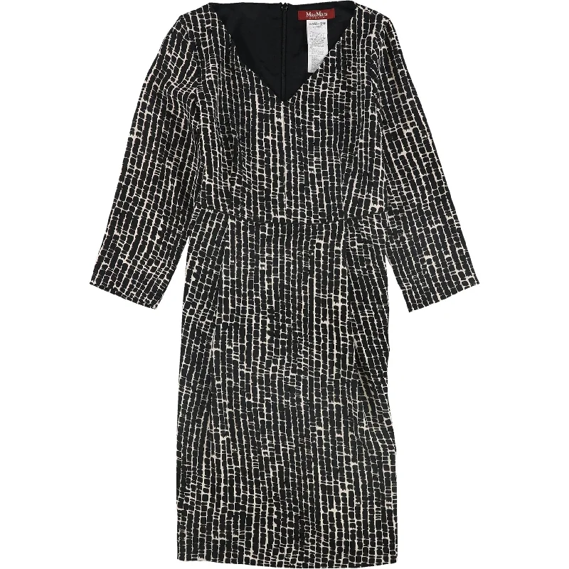 Sporty Elegance Maxmara Womens Amedea A-Line Dress