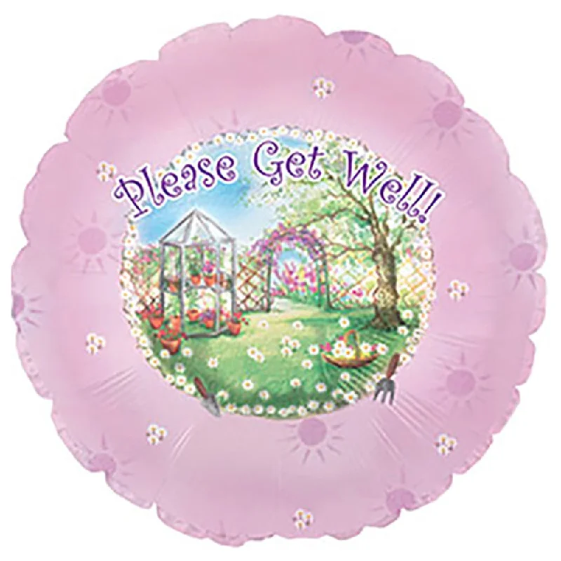 Comfortable Series 17 inch GET WELL GARDEN