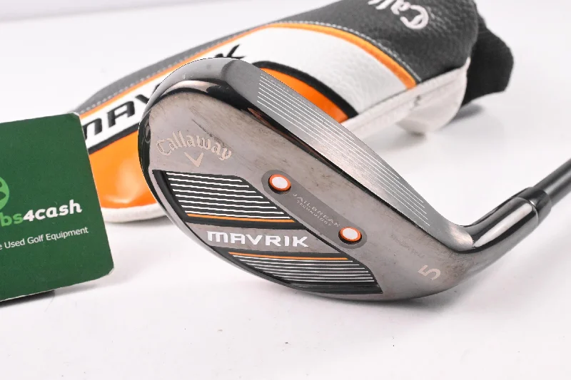 New Products Ladies Callaway Mavrik #5 Hybrid / 23 Degree / Ladies Flex Helium Black 40 Shaft