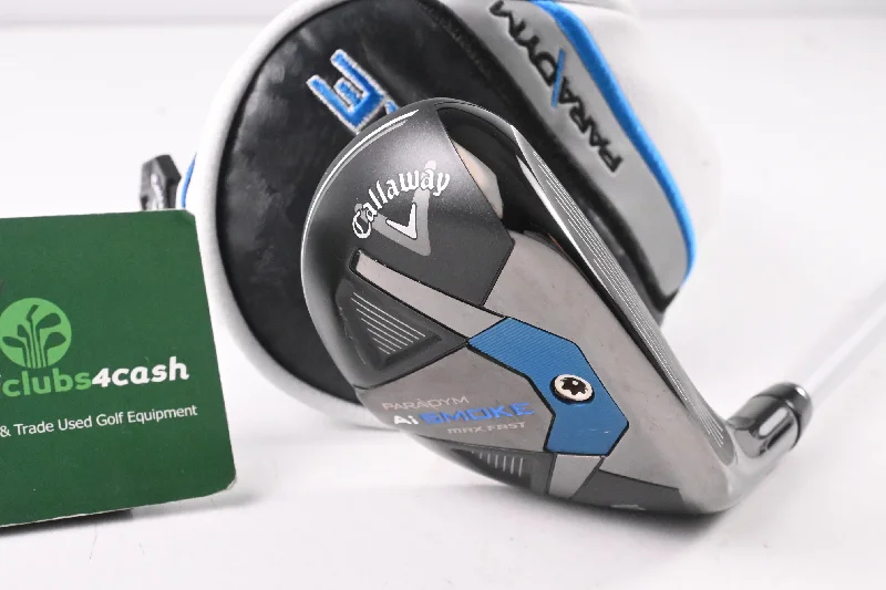 Denim Design Ladies Callaway Paradym Ai Smoke Max Fast #6 Hybrid / 27 Degree / Ladies Flex