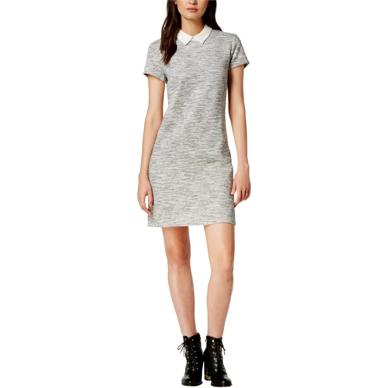 Soft Looks Maison Jules Womens Collared Shift Dress