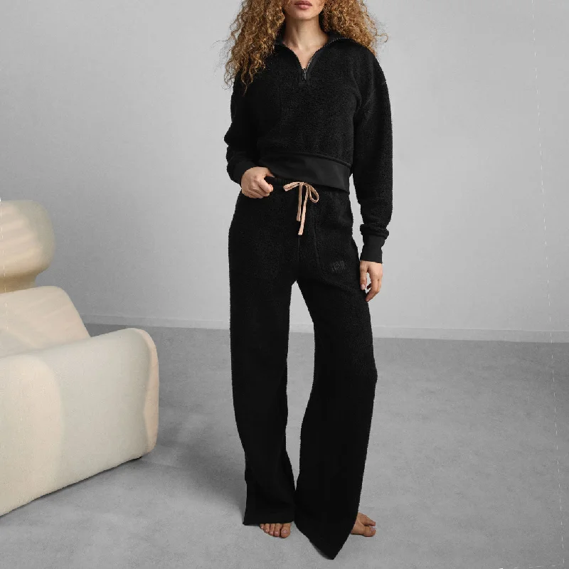 Black And White Style Silksweats™ Reversible Straight Leg Pant