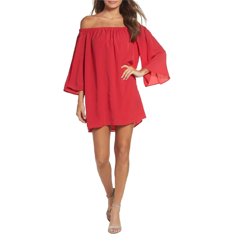 Dressing Tips French Connection Womens Polly A-line Dress, Pink, Medium