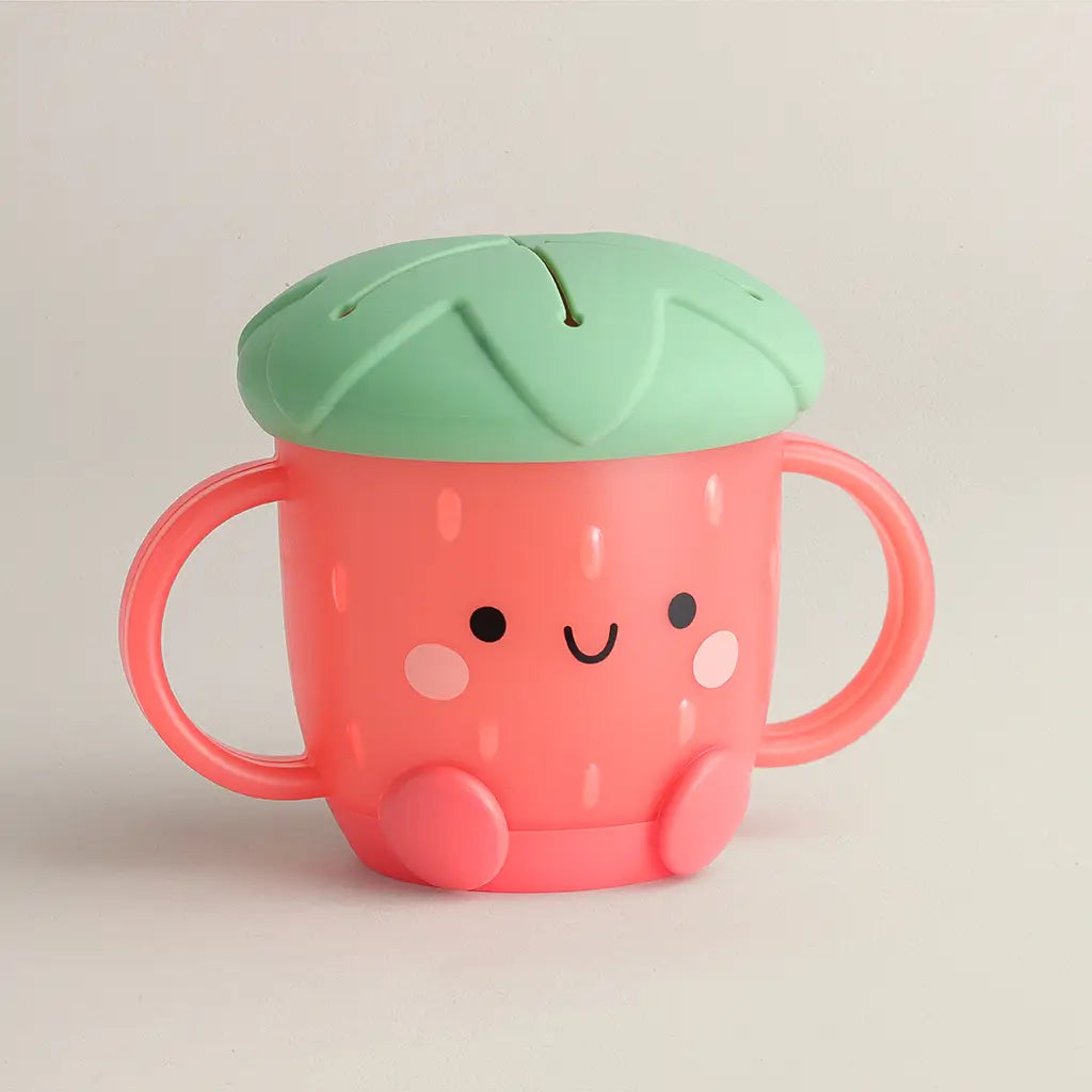 Elegant Outline Itzy Ritzy Snack Cup | Strawberry
