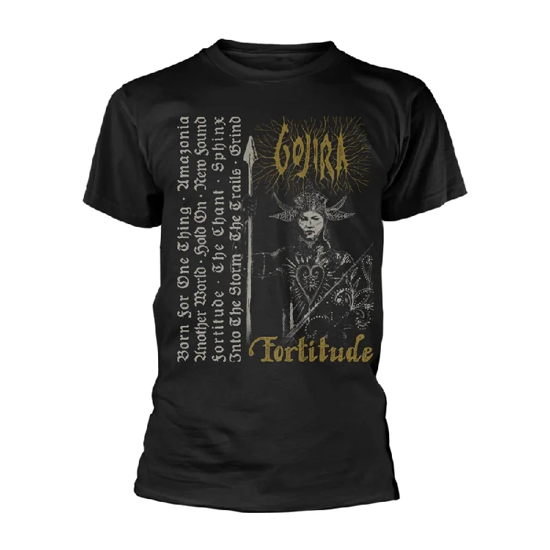 Comfortable And Cold-proof Gojira "Fortitude " T-Shirt