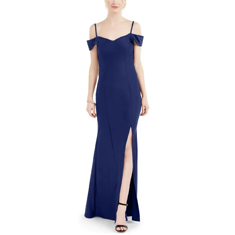 Casual Choice Nightway Womens Crisscross-Back Cold Shoulder Dress