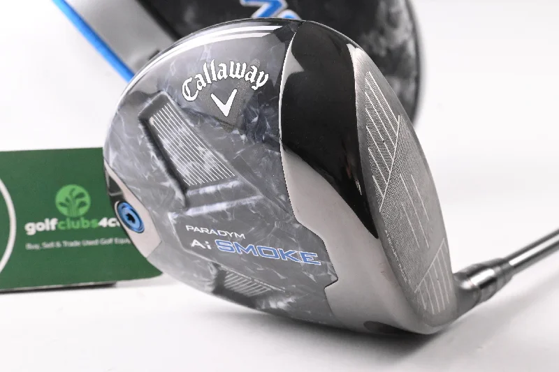 High-end Sense Callaway Paradym Ai Smoke Max D Driver / 10.5 Degree / Stiff Flex Denali Black 60