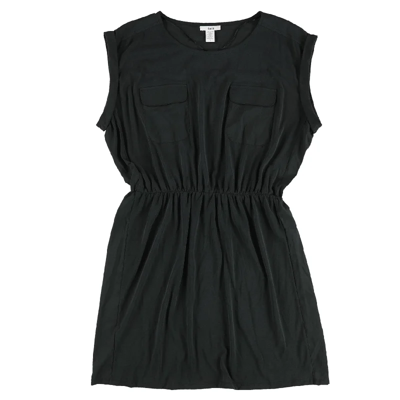 Sports Design Bar Iii Womens Cuffed Shift Dress