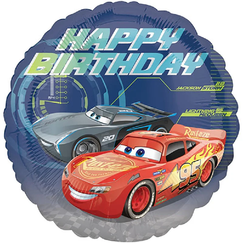Casual And Versatile 18 inch CARS 3 HAPPY BIRTHDAY
