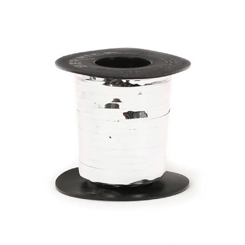 Exclusive Customization 3/16 inch SHIMMER CURLING RIBBON - SILVER