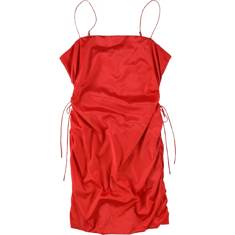 Editorial Design Guess Womens Ruched Bodycon Slip Dress
