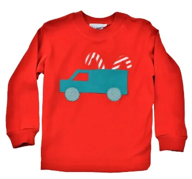 Must-have For Autumn And Winter Funtasia Long Sleeve Candy Cane Shirt