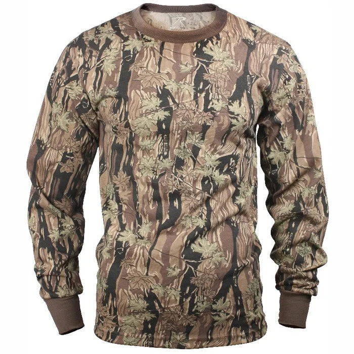 Casual Choice Smokey Branch Camouflage - Military Long Sleeve T-Shirt