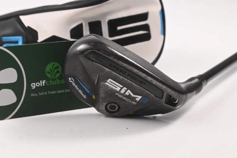 Affordable selection Taylormade SIM2 #3 Hybrid / 19.5 Degree / Stiff Flex Tensei AV Raw Blue 80