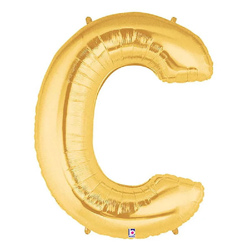 Cozy Outerwear 40 inch LETTER C - GOLD MEGALOON
