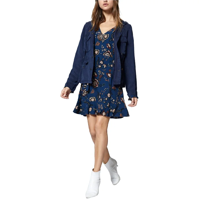 Relaxed Fashion Sanctuary Clothing Womens Harvest Moon Flounce Dress, Blue, X-Small