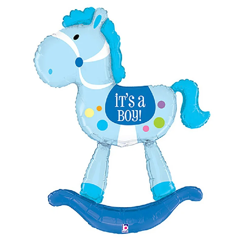 Casual Choice 5 foot SPECIAL DELIVERY ROCKING HORSE BOY