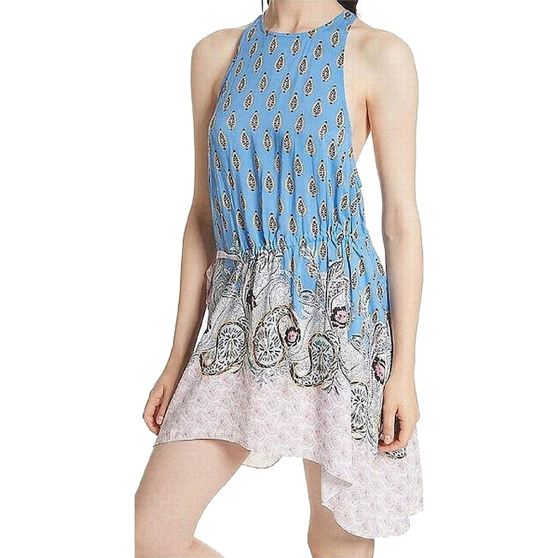 Urban Comfort Free People Womens Rendezous Girl High Low Slip Dress, Multicoloured, Small