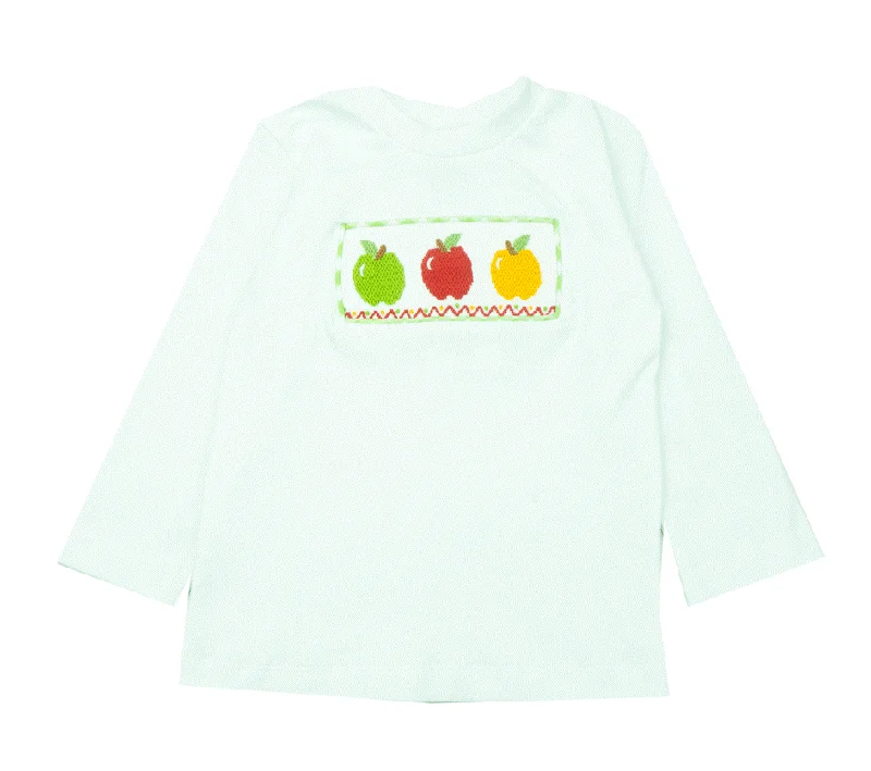 Tropical Style Delaney Smocked Apple Shirt