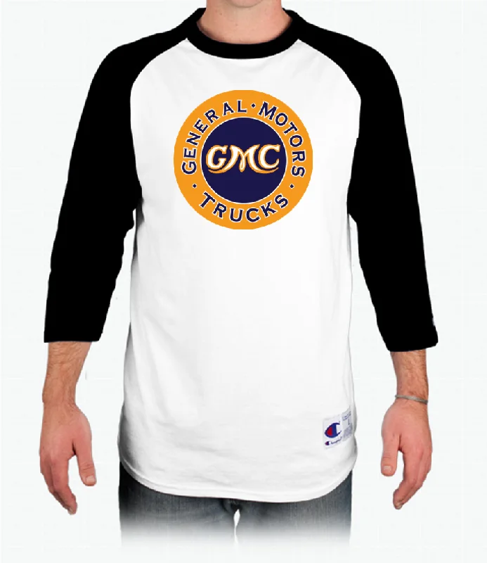 Must-have For Autumn And Winter GMC 30's Raglan Baseball T-Shirt