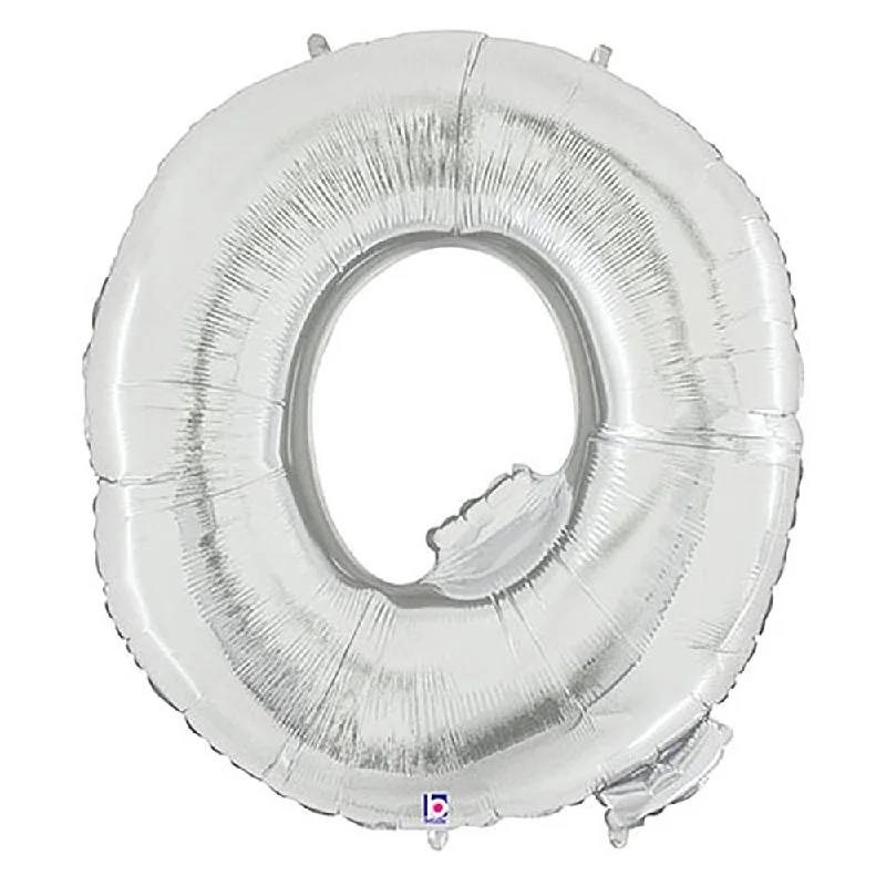 Sports outdoor style 40 inch LETTER Q - SILVER MEGALOON