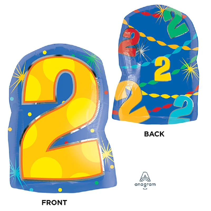 Sweet breath 20 inch NUMBER 2 - CONFETTI DOTS
