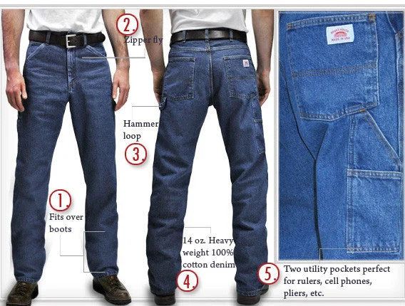 Sports Cool IRREGULAR #1010 American Made Carpenter Jean Dungaree Heavyweight Dark Stone Washed SECOND, NO RETURNS Sports Cool IRREGULAR #1010 American Made Carpenter Jean Dungaree Heavyweight Dark Stone Washed SECOND, NO RETURNS