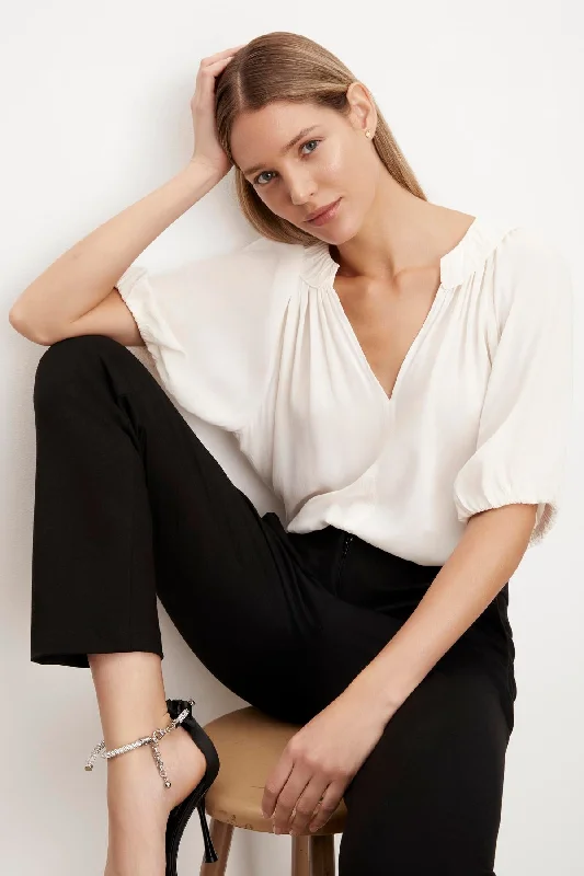 Comfortable Fashion ALEGRA V-NECK TOP