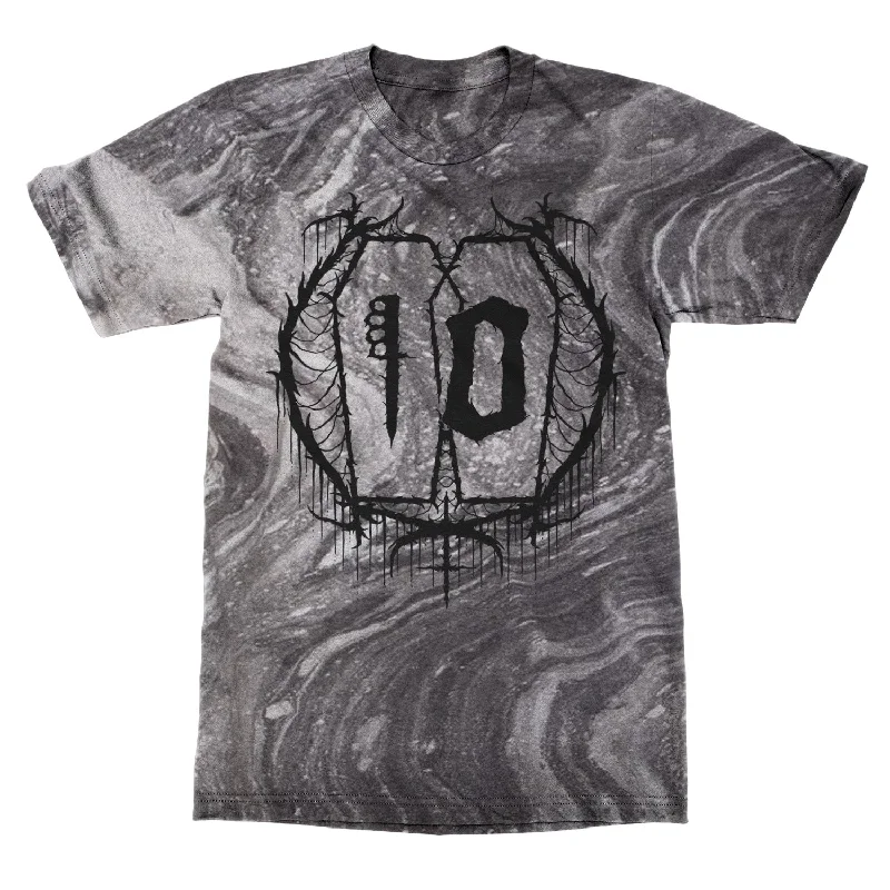 Stand-up collar design The Last Ten Seconds of Life "The Last Ten Seconds of Life Dye" T-Shirt