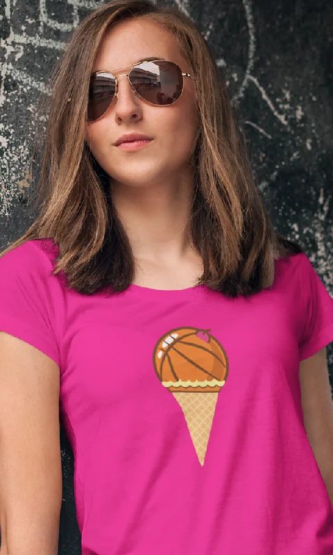 Luxe Comfort Ice Cream, Women's Tee