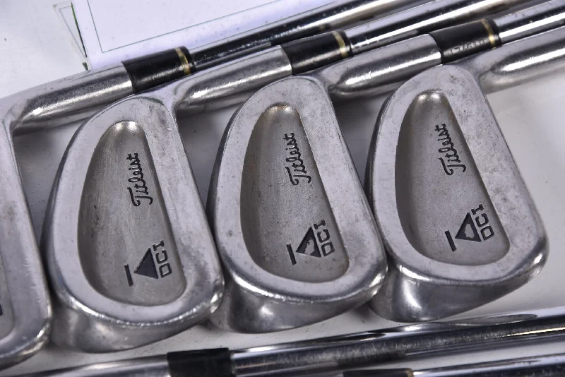 Street Personality Style Titleist DCI Black Irons / 3-PW+SW / Regular Flex Dynamic Gold R300 Shafts