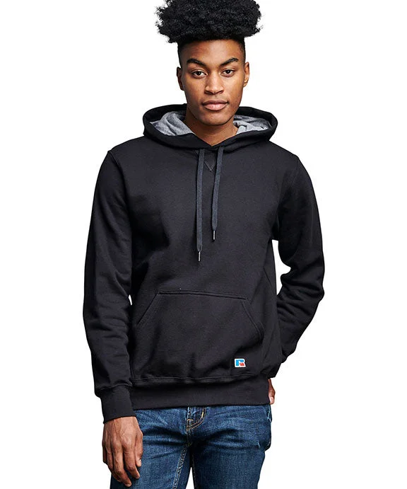 Trendy and versatile 82ONSM - Russell Athletic Unisex Cotton Classic Hooded Sweatshirt | Black Trendy and versatile 82ONSM - Russell Athletic Unisex Cotton Classic Hooded Sweatshirt | Black